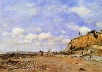 Boudin, Eugene - The Shore at Villerville